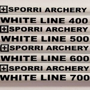 Pfeile (Rohschäfte) WHITE LINE